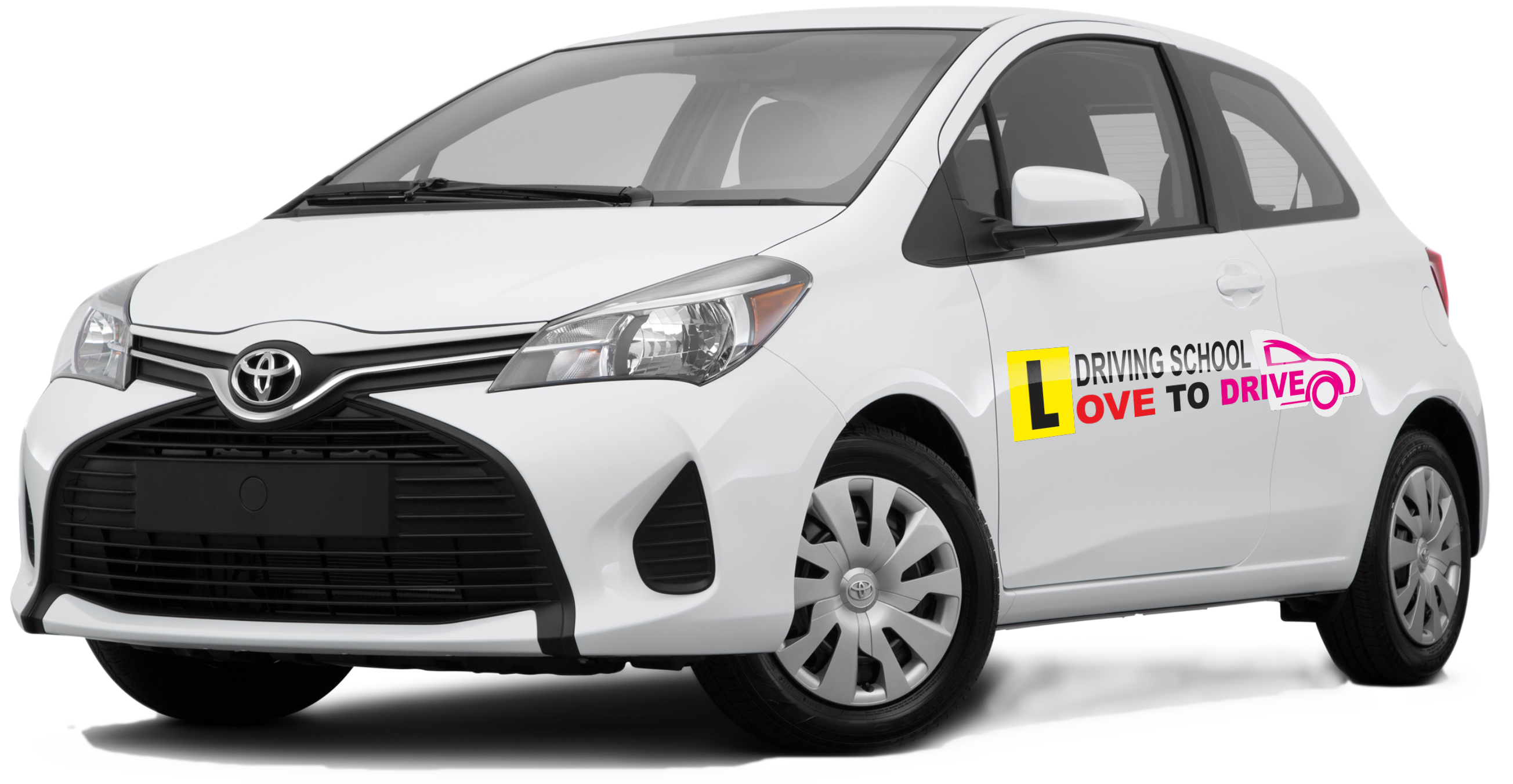Car image of love to drive driving school